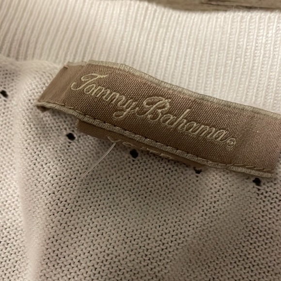 Tommy Bahama 3/4 crop sweater - Picture 2 of 2
